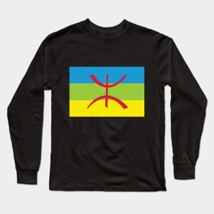 The Berber ethnic flag Long Sleeve T-Shirt